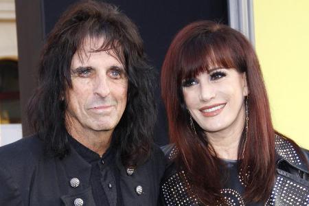 Alice Cooper und Sheryl Goddard bei einem gemeinsamen Auftritt in Los Angeles