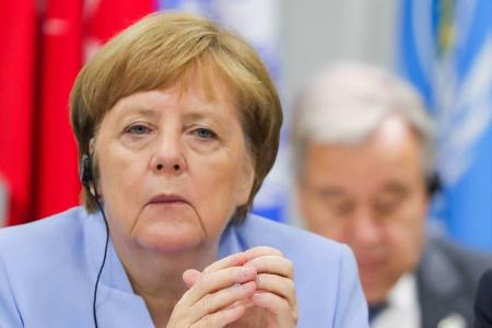 Angela Merkel bei dem G20-Gipfel in Osaka