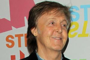 Paul McCartney bei einem Auftritt in Pasadena