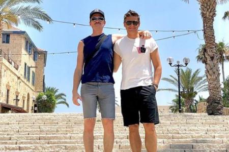 Neil Patrick Harris und David Burtka sind in Israel