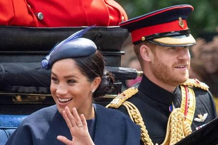 Herzogin Meghan und Prinz Harry auf der 