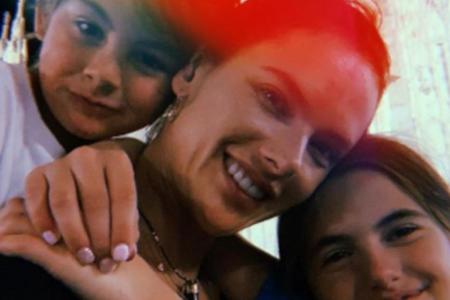 Alessandra Ambrosio genießt die Zeit mit Sohnemann Noah Phoenix (li.) und Töchterchen Anja Louise (re.)