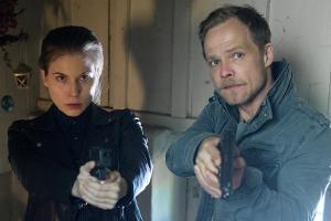 "Die Toten vom Bodensee: Der Wiederkehrer": Können Hannah Zeiler (Nora Waldstätten) und Micha Oberländer (Matthias Koeberlin...