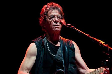 Lou Reed während eines Konzerts im Jahr 2012