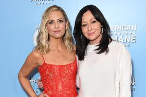 Treffen der 90er-Jahre-Stars: Sarah Michelle Gellar (li.) und Shannen Doherty