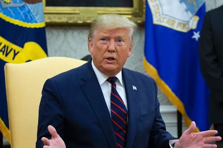 Was wird der Autor über Donald Trump berichten?