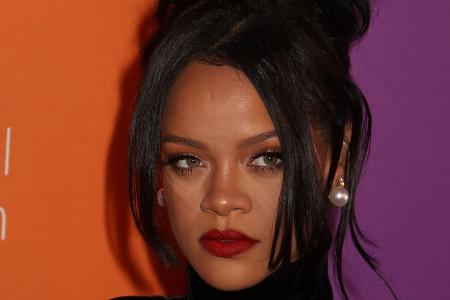 Rihanna während eines Events in New York