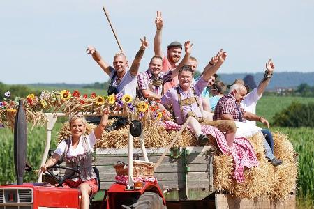 Moderatorin Inka Bause (l.) möchte 2019 zehn 