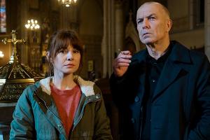 Josefine Preuß stand mit Raymond Thiry für den Krimi "Todesfrist" vor der Kamera