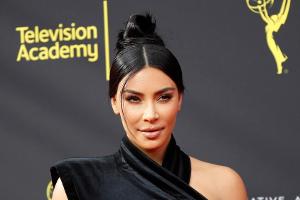 Kim Kardashian bei der Verleihung der Primetime Emmy Awards