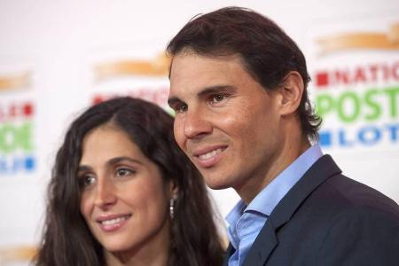 María Francisca Perelló und Rafael Nadal bei einer Veranstaltung im Jahr 2018