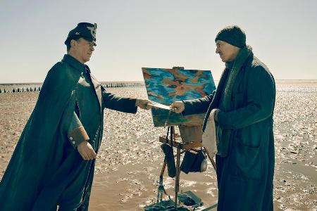 Ulrich Noethen (l.) alias Jens Ole Jepsen und Tobias Moretti alias Max Ludwig Nansen in 