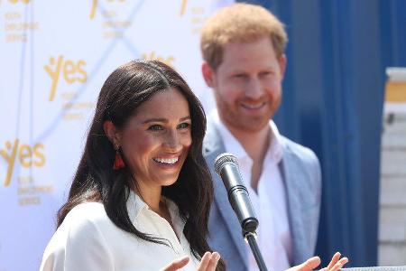 Prinz Harry und Herzogin Meghan im Tembisa Township in Johannesburg