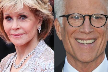Jane Fonda und Ted Donson lassen sich für den Klimaschutz festnehmen