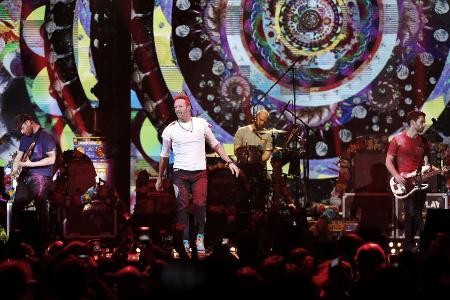 Beliebte Live-Band: Coldplay