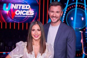 Sarah Lombardi und Jochen Schropp werden gemeinsam durch die TV-Show "United Voices" führen