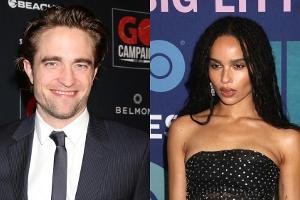 Stehen für "The Batman" gemeinsam vor der Kamera: Robert Pattinson und Zoë Kravitz
