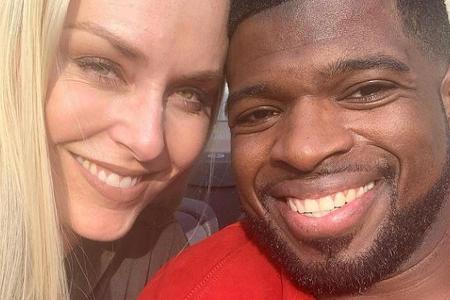 US-Star Lindsey Vonn und ihr Verlobter, Eishockeyspieler P. K. Subban
