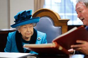 Queen Elizabeth II. bei einem Auftritt in London