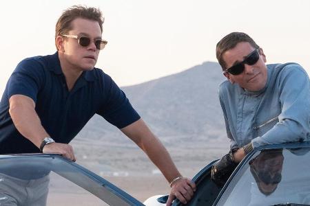 Matt Damon alias Carroll Shelby und Christian Bale alias Ken
Miles in 