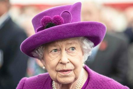Die Queen während eines öffentlichen Auftritts in London