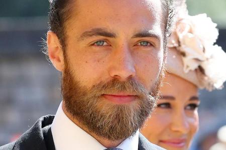 James Middleton bei der Hochzeit von Prinz Harry und Herzogin Meghan im Mai 2018