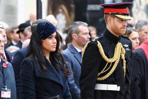 Prinz Harry und Herzogin Meghan am 7. November bei einer Gedenkveranstaltung in London