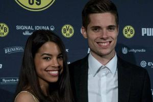 Julian Weigl und Sarah Richmond haben sich im Teenageralter kennengelernt