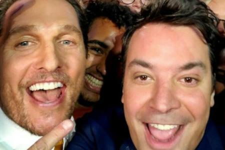 Matthew McConaughey und Jimmy Fallon in Texas
