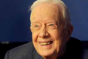 Jimmy Carter während einer Veranstaltung in New York City