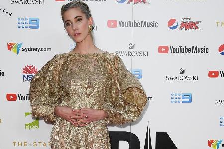 Elle Graham sorgte bei den ARIA Music Awards für Glamour auf dem roten Teppich