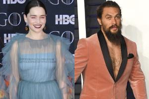 Emilia Clarke und Jason Momoa sind seit ihrer Zeit bei "Game of Thrones" eng befreundet