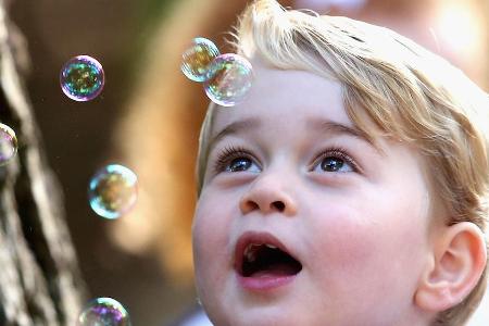 Durfte seinen Geburtstag mit einer Mottoparty vorfeiern: Prinz George