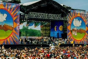 Das 25-jährige "Woodstock"-Jubiläum wurde 1994 in New York gefeiert.