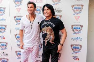 Lucas und Costa Cordalis bei einer Veranstaltung im Mai 2018