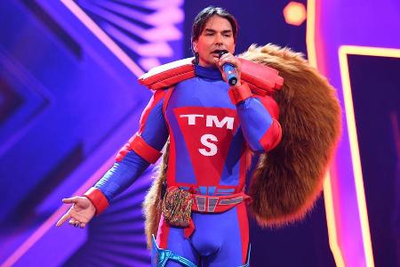 Topmodel Marcus Schenkenberg steckte unter dem Kostüm des Eichhörnchens