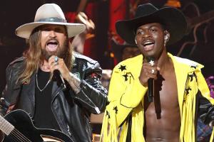 Billy Ray Cyrus und Lil Nas X bei den BET Awards in Los Angeles
