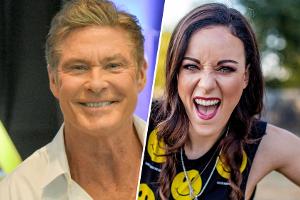 David Hasselhoff und Jasmin Wagner alias Blümchen haben gemeinsam die Single "You Made The Summer Go Away" aufgenommen