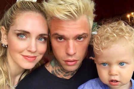 Chiara Ferragni genießt den Sonntag mit Ehemann Fedez und Sohn Leone Lucia