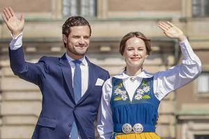Am Nationalfeiertag Anfang Juni zeigte sich das Prinzenpaar der Öffentlichkeit