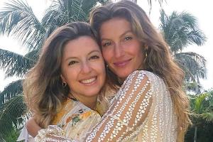 Gisele Bündchen (r.) und ihre Zwillingsschwester Patricia stehen sich sehr nahe