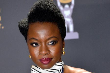 Danai Gurira bei einem Auftritt in Los Angeles