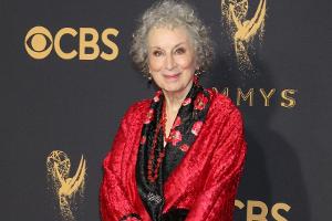 Margaret Atwood bei einem Auftritt in Los Angeles