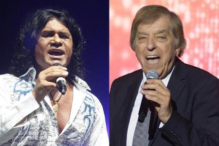 Schlager-Stars und Freunde: Costa Cordalis und Bata Illic (r.)