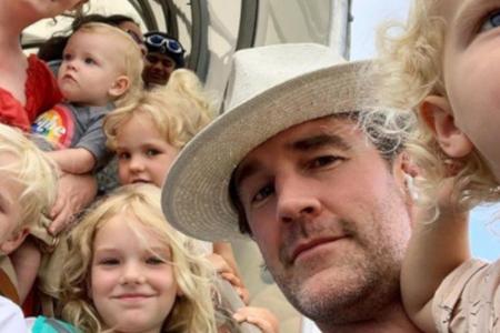 James Van Der Beek kann nicht ohne seine Kinder