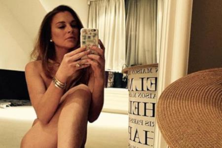 Provokant wie eh und je: Lindsay Lohan zeigt sich unverhüllt
