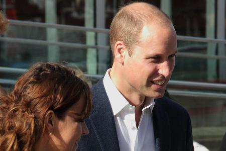 Prinz William hat keine Berührungsängste