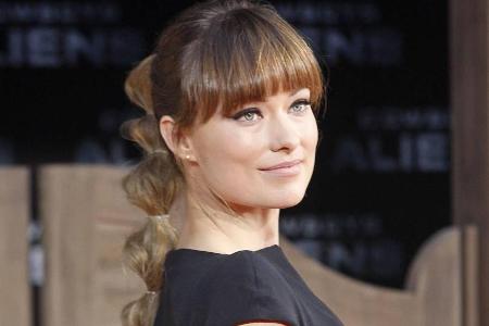 Schauspielerin Olivia Wilde liebt den angesagten Bubble Ponytail-Look