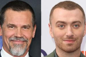 Schauspieler Josh Brolin und Sänger Sam Smith nehmen an der FaceApp-Challenge teil