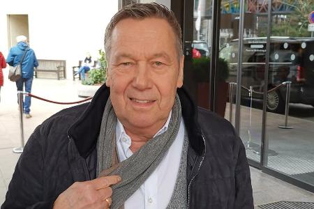 Roland Kaiser muss derzeit seine Stimme schonen